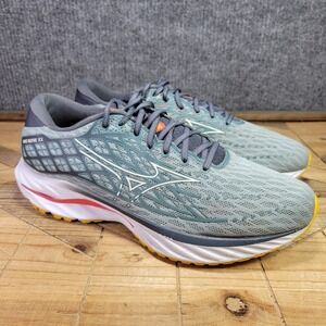 Mizuno Wave Inspire 20 XX Mens 12 Abyss White Mist Running Shoes Sneakers